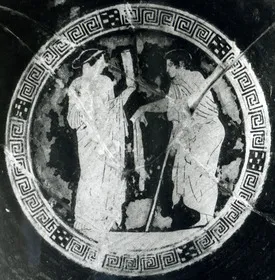 CUP B (ATHENIAN, RED-FIGURE)