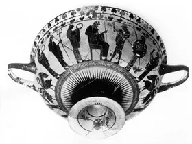 CUP, SIANA (ATHENIAN, BLACK-FIGURE)