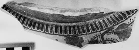 KRATER, COLUMN, FRAGMENT (ATHENIAN, BLACK-FIGURE)