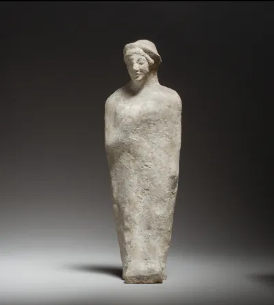 Standing female figurine