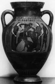 AMPHORA, BELLY, TYPE B (ATHENIAN, BLACK-FIGURE)
