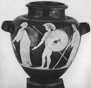 STAMNOS (ATHENIAN, RED-FIGURE)