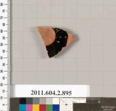 Terracotta fragment of a bell-krater (bowl for mixing wine and water)