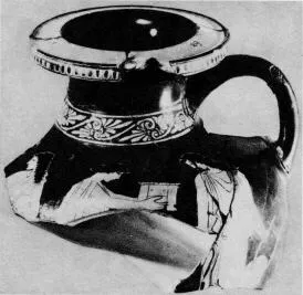 HYDRIA, FRAGMENT (ATHENIAN, RED-FIGURE)