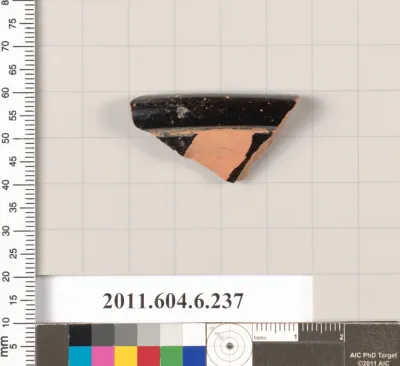 Terracotta fragment of a bowl