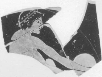 CUP, FRAGMENT (ATHENIAN, RED-FIGURE)