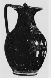 OINOCHOE (SOUTH ITALIAN, GNATHIAN, BLACK GLAZE)