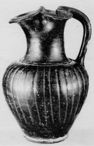 OINOCHOE (SOUTH ITALIAN, BLACK GLAZE)
