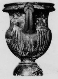 KRATER (SOUTH ITALIAN, CAMPANIAN, BLACK GLAZE)