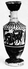 LEKYTHOS (ATHENIAN, BLACK-FIGURE)