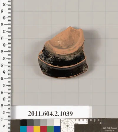 Terracotta fragment of an oinochoe (jug)