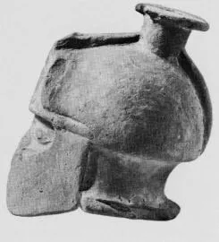 FIGURE VASE (EAST GREEK)