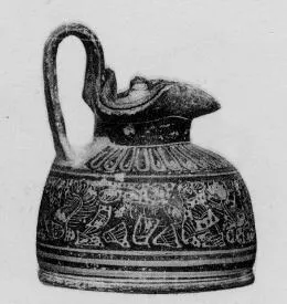 OINOCHOE (CORINTHIAN, BLACK-FIGURE)