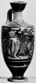 LEKYTHOS (ATHENIAN, BLACK-FIGURE)