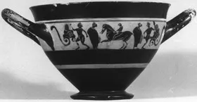 SKYPHOS (ATHENIAN, BLACK-FIGURE)