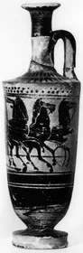 LEKYTHOS (ATHENIAN, BLACK-FIGURE)
