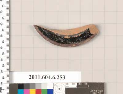 Terracotta fragment of an undetermined shape