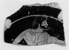 CUP, FRAGMENT (ATHENIAN, RED-FIGURE)