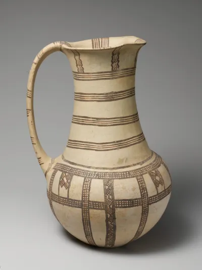 Terracotta jug