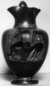 OINOCHOE (ATHENIAN, BLACK-FIGURE)