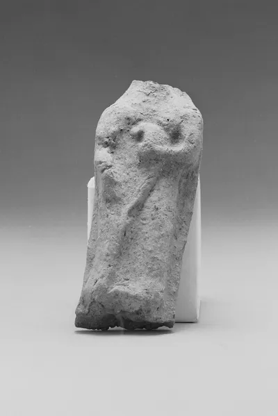 Standing Figure with Snake Plaque