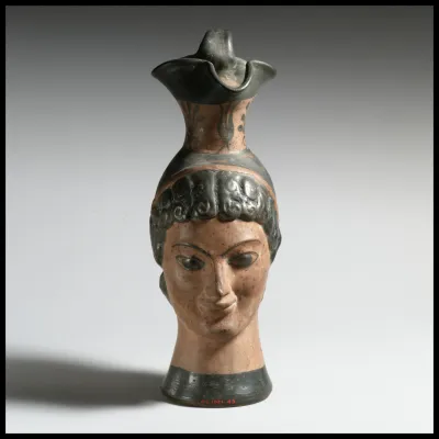 Oinochoe in the form of a woman's head
