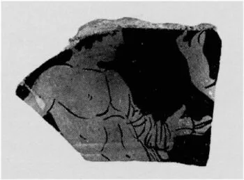 CUP SKYPHOS, FRAGMENT (ATHENIAN, RED-FIGURE)