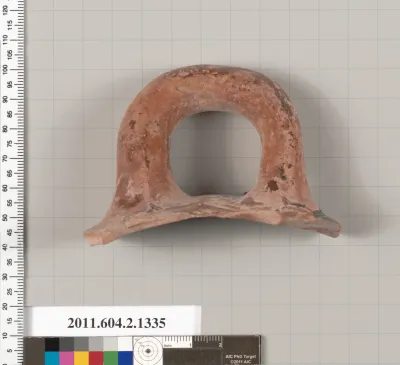 Terracotta fragment of a skyphos (deep drinking cup)