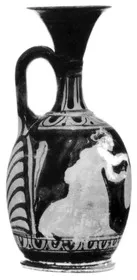 LEKYTHOS, SQUAT (ATHENIAN, RED-FIGURE)