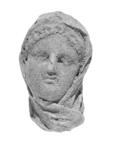 Hooded Female Head