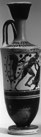 LEKYTHOS (ATHENIAN, BLACK-FIGURE)
