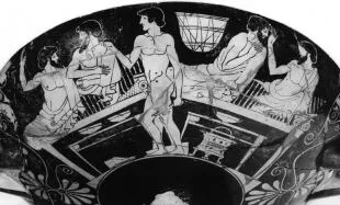 CUP (ATHENIAN, RED-FIGURE)