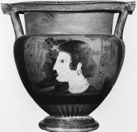 KRATER, COLUMN (ATHENIAN, BLACK-FIGURE)