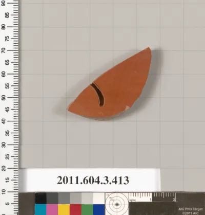 Terracotta fragment of a neck-amphora (jar)
