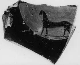 FRAGMENT (ATHENIAN, BLACK-FIGURE)