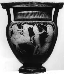 KRATER, COLUMN (ATHENIAN, RED-FIGURE)