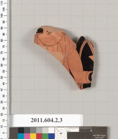 Terracotta fragment of a neck-amphora (jar)