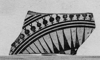 CUP, FRAGMENT (LACONIAN, BLACK-FIGURE)