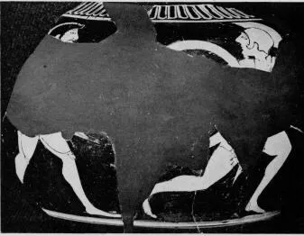 OINOCHOE, FRAGMENTS (ATHENIAN, RED-FIGURE)