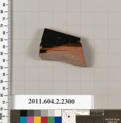 Terracotta fragment of a bell-krater (bowl for mixing wine and water)?