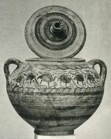 STAMNOS (CYPRIOT, IRON AGE)
