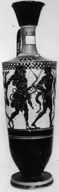 LEKYTHOS (ATHENIAN, BLACK-FIGURE)