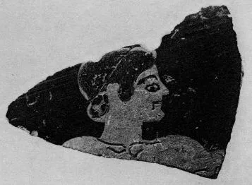 FRAGMENT (ETRUSCAN, PSEUDO RED-FIGURE)