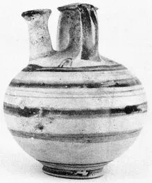 STIRRUP JAR (MYCENEAN)