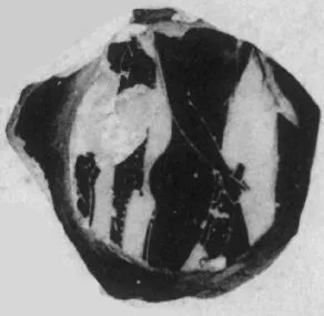 CUP, FRAGMENT (ATHENIAN, BLACK-FIGURE)