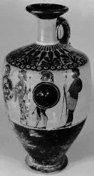 LEKYTHOS (ATHENIAN, BLACK-FIGURE)