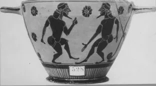 SKYPHOS (ATHENIAN, BLACK-FIGURE)