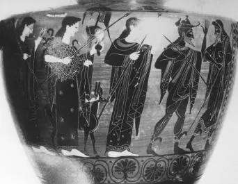 HYDRIA (ATHENIAN, BLACK-FIGURE)