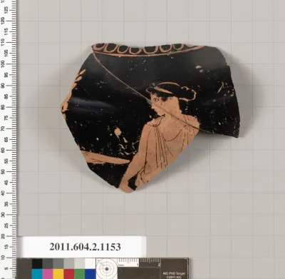 Terracotta fragment of an oinochoe (jug) ?