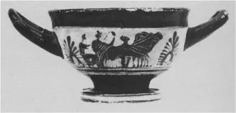 SKYPHOS (ATHENIAN, BLACK-FIGURE)
